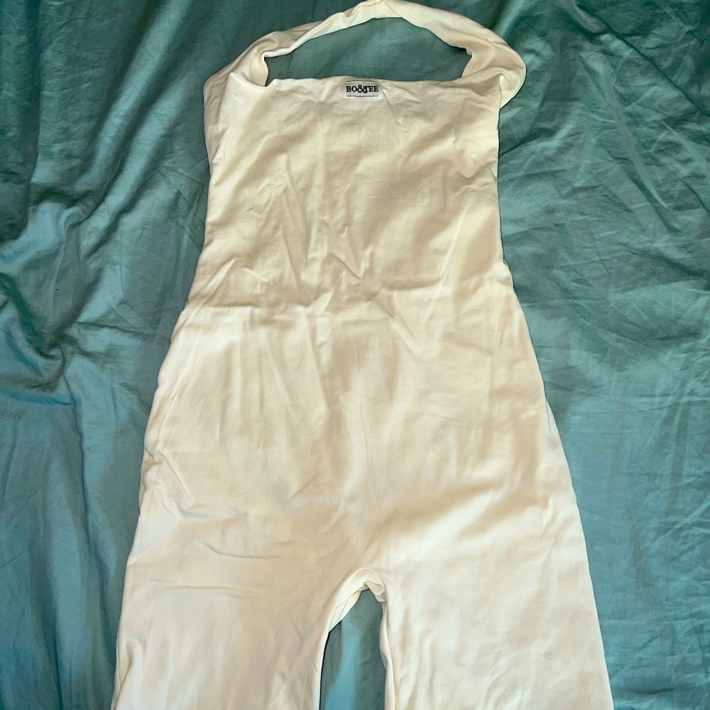 Bo & Tee One piece Jumpsuit Cream